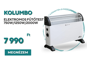 Kolumbo elektromos fűtőtest