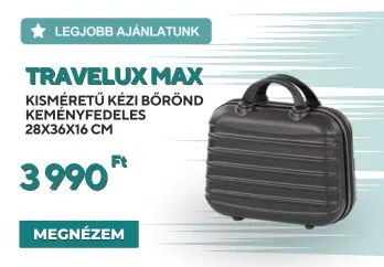 Travelux max kisméretű kézi bőrönd