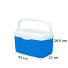 Curver hűtőtáska S 10L kék-fehér