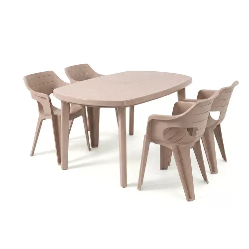 Lino 4+1 kerti bútor garnitúra szett cappuccino