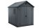 Darwin 6x8 műanyag kerti ház szürke színben