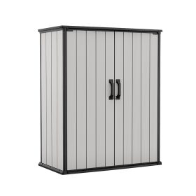 Premier High Store kerti tároló barnás-szürke