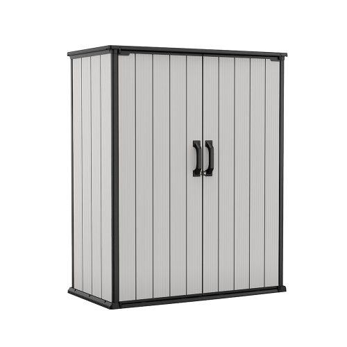 Premier High Store kerti tároló barnás-szürke