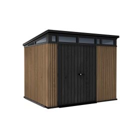 Signature PENT 9x7 műanyag kerti ház velencei barna