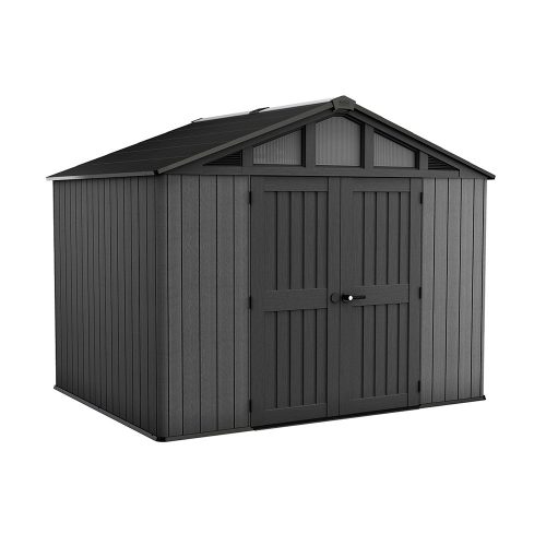 Stronghold 10x8 műanyag kerti ház szürke