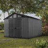 Stronghold 10x8 műanyag kerti ház szürke