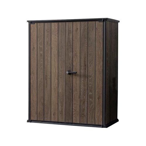 Signature műanyag kerti tároló 1400 L dió