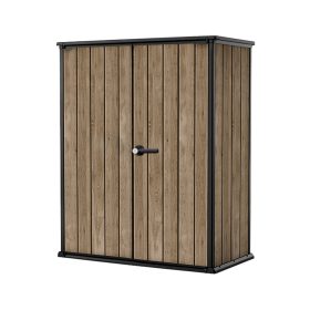 Signature műanyag kerti tároló 1400 L kőris