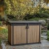 Signature műanyag kerti tároló 2020 L velencei barna