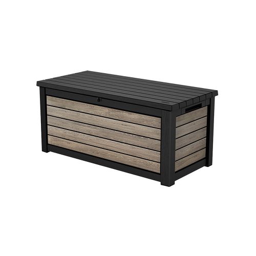 Decocoat műanyag kerti láda 630 L kőris