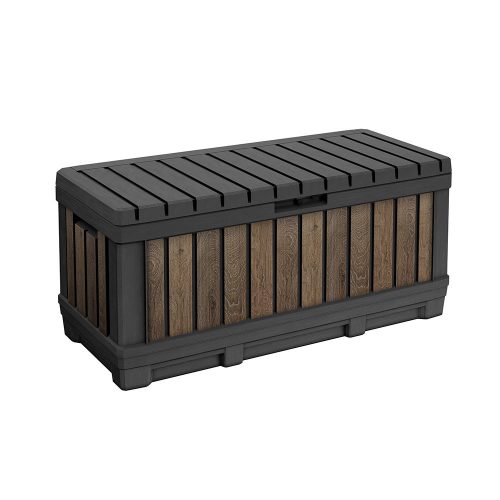 Decocoat kentwood műanyag kerti tároló 350l dió