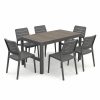 Deco Lyon Prime 6+1 kerti bútor garnitúra szett dió-grafit