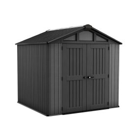Stronghold 8x8 műanyag kerti ház szürke-fekete