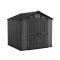 Stronghold 8x8 műanyag kerti ház szürke-fekete