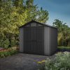 Stronghold 8x8 műanyag kerti ház szürke-fekete