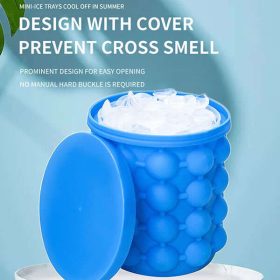 Iceish 2 az 1-ben jégkockakészítő és italhűtő