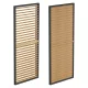 LUXE Lamellás oldalpanel R 123x218cm 4 m-ig fa
