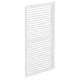 LUXE Lamellás oldalpanel R 123x218cm 4 m-ig fehér