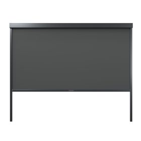 LUXE kézi napellenző 370x218cm 4 m-ig antracit