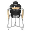 Kamado kerámia grill polcokkal és állvánnyal 32,5 cm