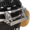 Kamado kerámia grill polcokkal és állvánnyal 32,5 cm