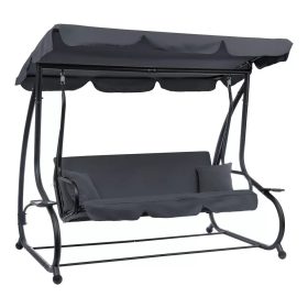 Pegi kerti hintaágy szürke