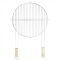 Kerek grillrács fa fogantyúval 51 cm