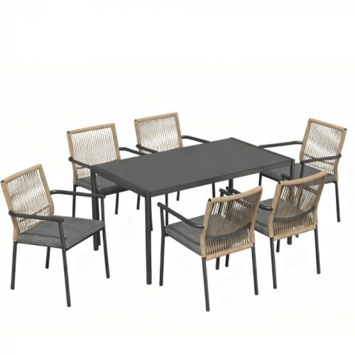 Vence 6 személyes kerti bútor garnitúra