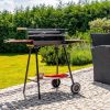 MIR244 téglalap alakú görgős széngrill