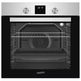 HOMEFORT HSB64DGX Beépíthető Sütő 9 funkcióval,80 L, Gőztisztítás