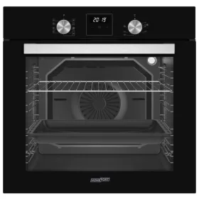 HOMEFORT HSB64DGB Beépíthető Sütő 9 funkcióval,80 L,Gőztisztítás
