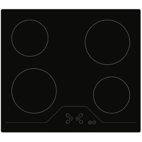 HOMEFORT HFBK64T0B Beépíthető Kerámia főzőlap Keret nélküli,6000 W,Érintőszenzoros,Gyerekzár,