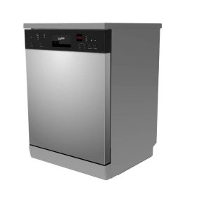 HOMEFORT HMGS0640S Szabadonálló mosogatógép 12 teríték,11 L,7 prog.,47 dB,E,Alsó evőeszk.,60 cm,Digit.Kijelző, Autom.ajtónyit.nélkül