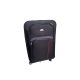 TraveLux light közepes bőrönd puha 68x45x25 cm fekete