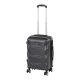 TraveLux Max kabinbőrönd keményfedeles levehető kerékkel 50x40x20 cm fekete