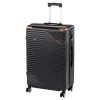 TraveLux Urban nagy bőrönd keményfedeles 76x50x29 cm fekete
