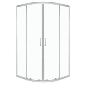 Aruba 90 GL króm íves zuhanykabin tálca nélkül