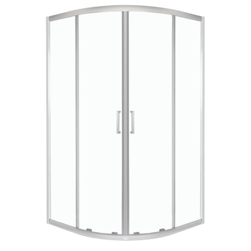 Aruba 90 GL króm íves zuhanykabin tálca nélkül