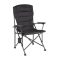 Leziter XL karfás horgász szék pohártartóval fekete