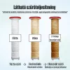 POSEION BT100® Prémium koreai revitalizáló zuhanyfej vízszűrővel, mágneses-ionizáló technológiával, szürke