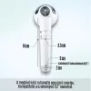 POSEION BT100® Prémium koreai revitalizáló zuhanyfej vízszűrővel, mágneses-ionizáló technológiával, szürke