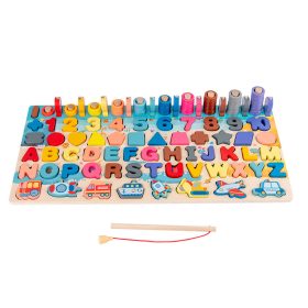   Logaritmikus formabeillesztő és oktató Montessori fajáték