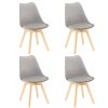 Silla étkezőszék 4 db szürke színben