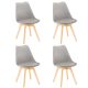 Silla étkezőszék 4 db szürke színben