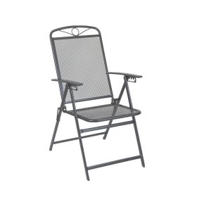 Alba fém mesh összecsukható kerti szék