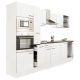 Yorki 300 konyhabútor fehér korpusz,selyemfényű fehér fronttal