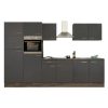 Yorki 330 konyhabútor yorki tölgy korpusz,selyemfényű antracit fronttal