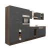 Yorki 370 konyhabútor yorki tölgy korpusz,selyemfényű antracit fronttal