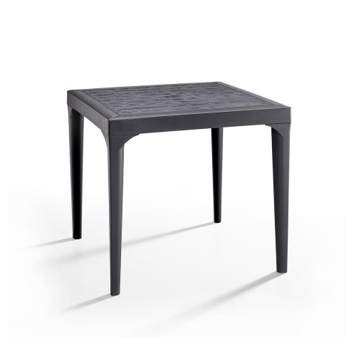 Malina műanyag kerti asztal grafit