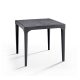Malina műanyag kerti asztal grafit